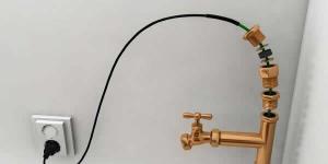 DIY grelni kabel za oskrbo z vodo