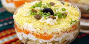 Salate od jetre bakalara: recepti sa fotografijama Zeleni grašak iz konzerve i salata od jetre bakalara